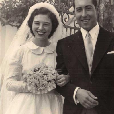 Casamento de Joaquim Manuel Murteira Grave e Maria Teresa F. Casconcelos e Sá Grave, 24Set1949